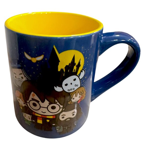 Silver Buffalo Chibi Animated Harry Potter Characters Ceramic Mug, 14 Ounces - Picture 2 of 8